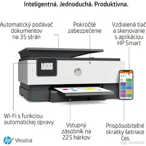 Multifunkčná farebná tlačiareň HP OfficeJet 8012e - 2