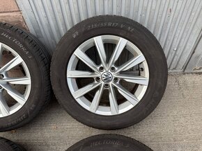 17" Elektrony VW 5x112 s letnymi pneu 235/55 R17 - 2