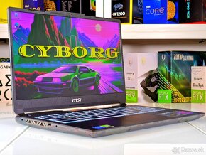 Herný notebook MSI CYBORG | ZÁRUKA 24M | RTX 4050 | DDR5 - 2