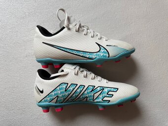 Detske biele kopacky Nike MERCURIAL VAPOR 15 CLUB FG/MG 31 - 2