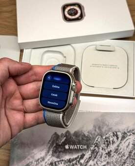 Apple Watch Ultra GPS+Cellular 49mm Titanium - záruka - 2