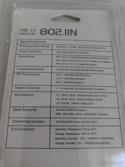 Usb wifi adapter 802.in 300mbps - 2