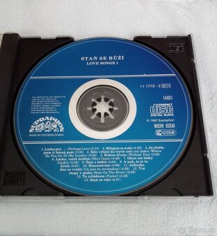 💿CD Staň se růží - Love song 1 r.1992 staré hity - 2