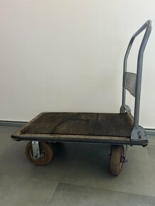 Plošinový vozík so sklopným držadlom, DEMA - 2