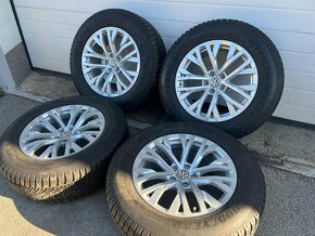 ORIGINAL VW TOUAREG 2016+ DISKY 5x112 R18 255/60 R18 ZIMA TO - 2