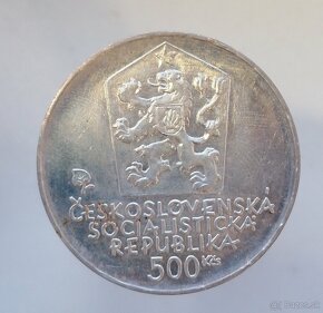 500 Kčs 1981, Ľudovít Štúr, strieborná minca - - 2