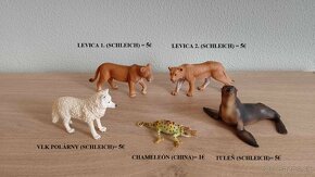 Zvieratká Schleich, Papo, Collecta, Bullyland - 2