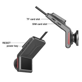 Kamera do auta 4G, GPS - 2