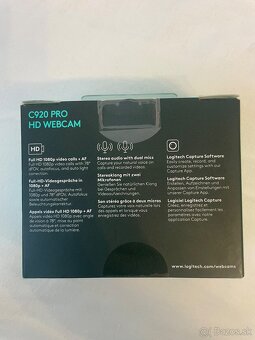 Webkamera Logitech C920 PRO HD web am - 2