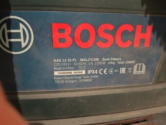 Dielenský vysávač Bosch GAS 12-25 PL - 2