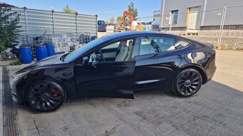 Tesla Model 3 PERFORMANCE OREO tepelné čerpadlo Odpočet DPH - 2