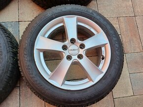 hlinikové disky Skoda,Vw,Seat,--6Jx15-ET-38--5x100 - 2