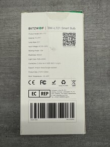 Predám Blitzwolf BW-LT21 (Smart Bulb) 2ks - 2