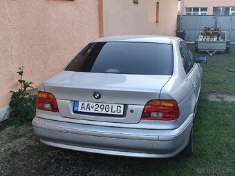 BMW E39 525i manuál zadný náhon nepojazdný - 2