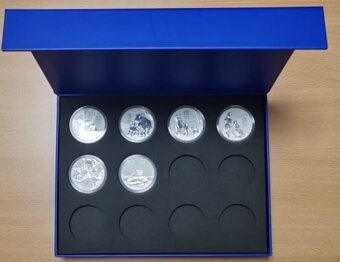 box na strieborné 1 Oz - Lunar III. - 2