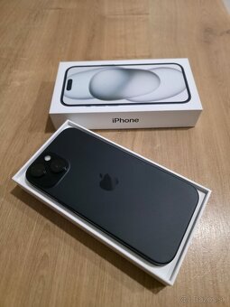 iPhone 15, 256GB čierny - 2