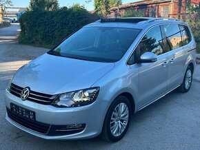 VOLKSWAGEN SHARAN 2.0TDI DSG HIGHLINE / 7 MIESTNY / WEBASTO - 2