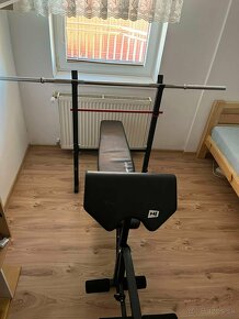 Sada PREMIUM 75kg s lavicou - 2