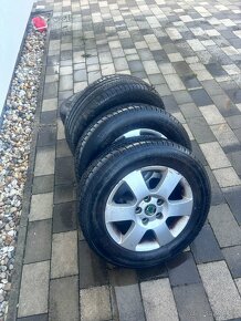 Alu disky 5x112 R15 original škoda - 2