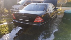 Nahradne diely Mercedes w220 s500 - 2