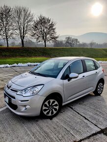 Citroen C3 1.2 VTi 60kw 2016, 43tis. km, benzín, nová STK EK - 2