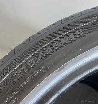 215/45 R17 Letne Hankook 4ks - 2