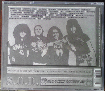 S.O.D. speak english or die CD - 2