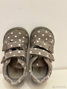 Letné,jarné plátené detske topánky protetika barefoot - 2