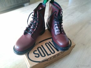 Boty NPS Solovair Derby boots 8 eyes - Made in England - 2