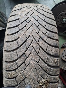 5x112 Plechové disky 195/65 R15 zimné pneu - 2