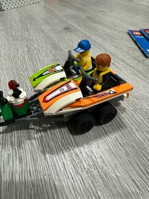 Lego City auto s člnmi - 2