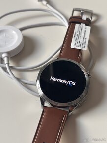 Huawei watch GT 4 46mm, Strieborné-koža - 2