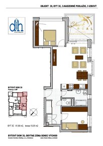 SHARK REAL-MODERNÝ 3.IZB BYT-NOVOSTAVBA-TERASA-VÝHĹAD NA MES - 2