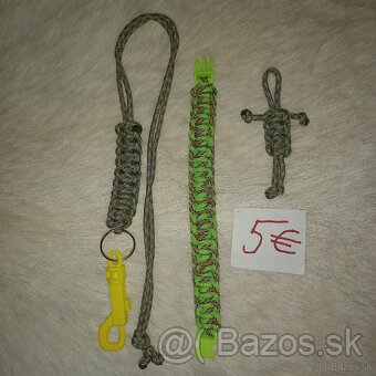 paracord 550Náramky ručne vyrobené - 2