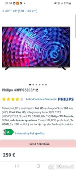 Smart tv televizor philips - 2