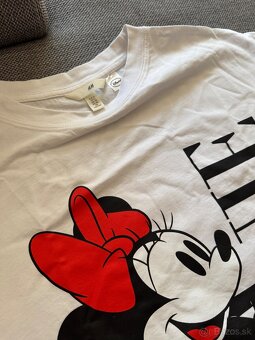 H&M tričko Disney originál Mickey Mouse Minnie XL (2XL) - 2