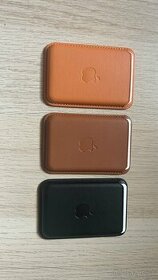 Kožená alebo FineWoven  peňaženka Apple s MagSafe k iPhonu - 2
