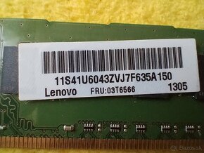 LENOVO 2 x 4GB RAM DDR3 - 2