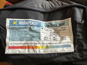 Perovy spacak Warmpeace Viking 900 170cm - ako novy - 2