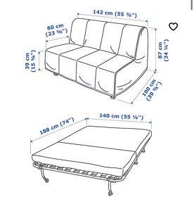 Rozkladacia 2-pohovka - 2