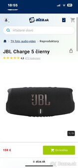 Predám reproduktor Jbl charge 5 v tom stave. - 2