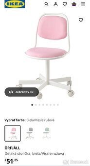 Detská stolicka Ikea Orfjall - 2