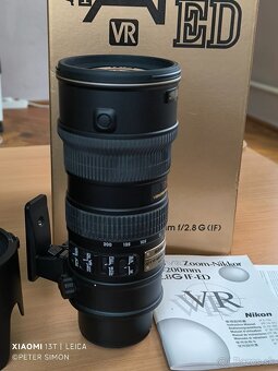 NIKON ED AF-S VR Nikkor 70-200 mm F2,8G - 2