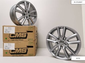 Škoda, Vw alu disky 7,5x17 5x112 ET36 CMS C27 1215 - 2