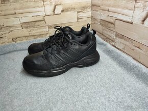 Adidas 45 1/3 - pánske čierne tenisky - 2