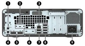 HP ProDesk 600G3 SFF, i5-7400, RAM16GB, SSD 512GB, W10PRO - 2