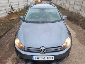 Predam Volkswagen Golf 6 1,6tdi 77kw Variant. - 2