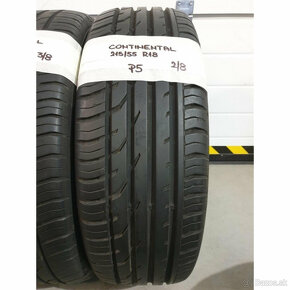 Letné pneumatiky 215/55 R18 CONTINENTAL - 2