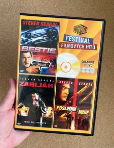 DVD Pokoj 1408 Rise Hracek Parfem Pribeh VrahaSteven Seagal - 2