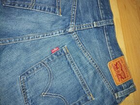 Levis parádne retro riflové kraťasy - 2